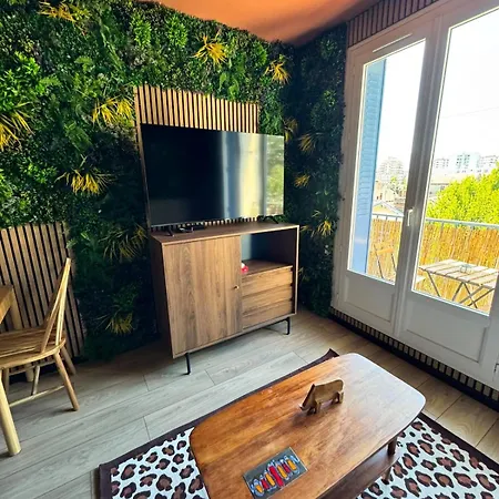 Mango Jungle - Chaleureux Sur Le Theme De La Jungle Avec Balcon A * Grenoble