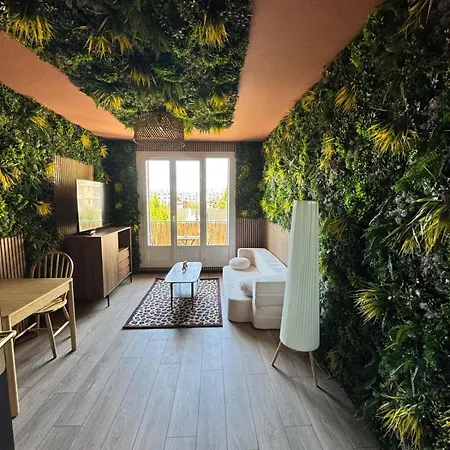 Apartamento Mango Jungle - Chaleureux Sur Le Theme De La Jungle Avec Balcon A